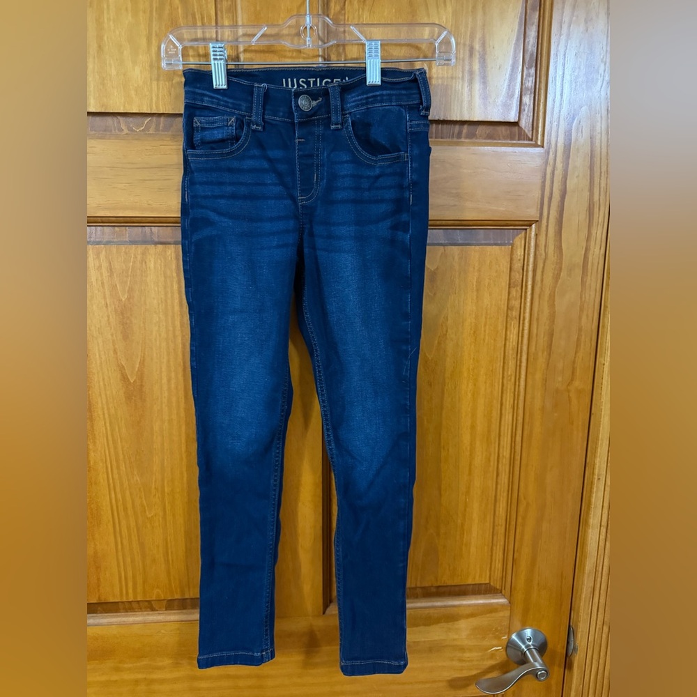 Justice Deep Blue Kids' Jeans